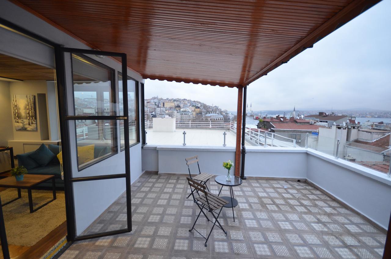 Ünver Galata Apart Estambul Exterior foto