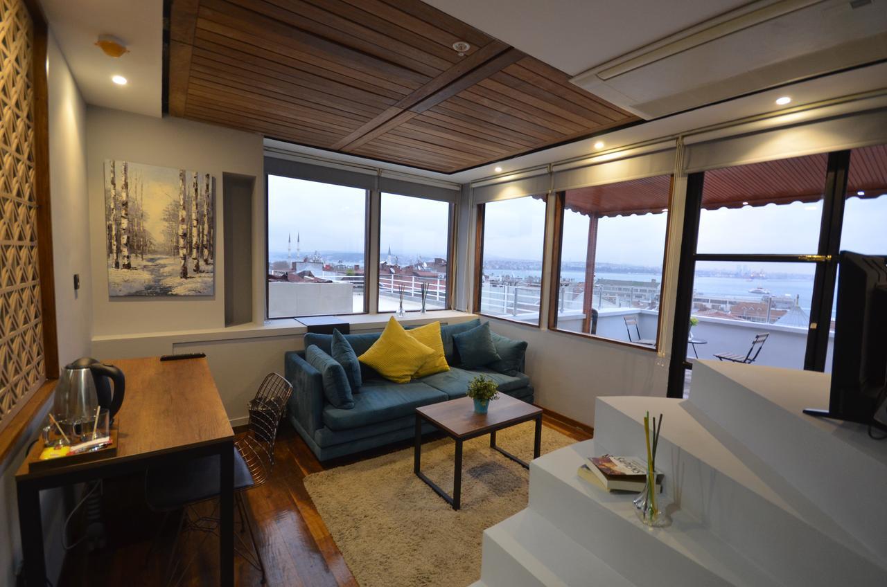 Ünver Galata Apart Estambul Exterior foto